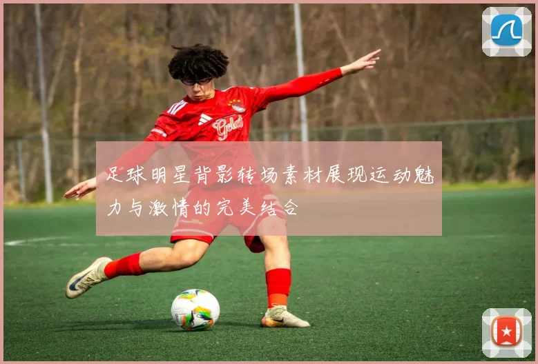 足球明星背影转场素材展现运动魅力与激情的完美结合