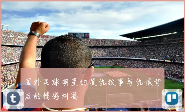 国外足球明星的复仇故事与仇恨背后的情感纠葛