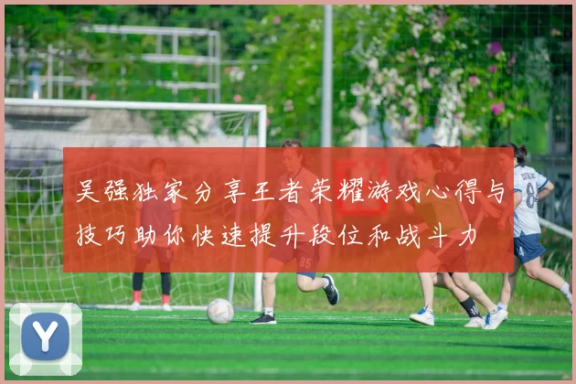 吴强独家分享王者荣耀游戏心得与技巧助你快速提升段位和战斗力